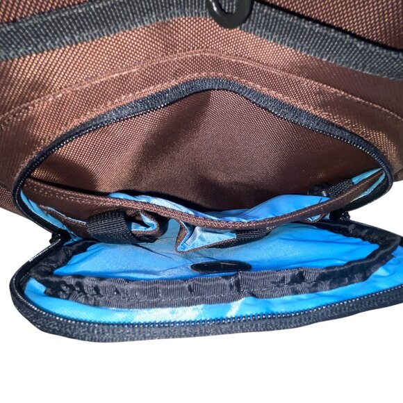Pacsafe Brown Anti-Theft Adjustable Strap Slashproof Snatchproof Crossbody Bag - Picture 13 of 14